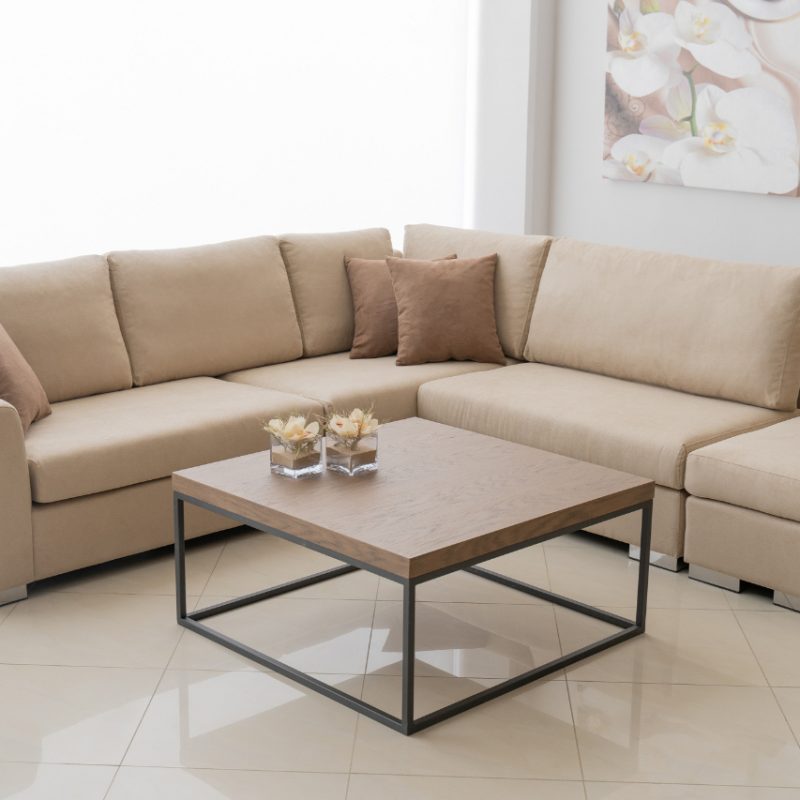 Πολυμορφικός Καναπές Γωνία Leonidas "S" με Σκαμπό