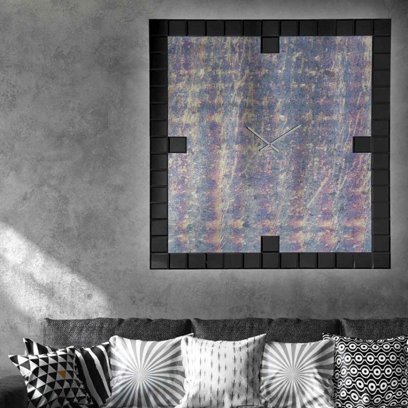 L120 Καθρέπτης Τοίχου Ρολόι Αντίκα