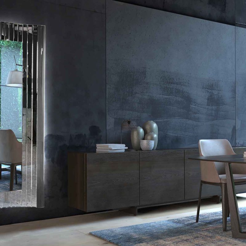 L150 Καθρέπτης Τοίχου Πομπέ