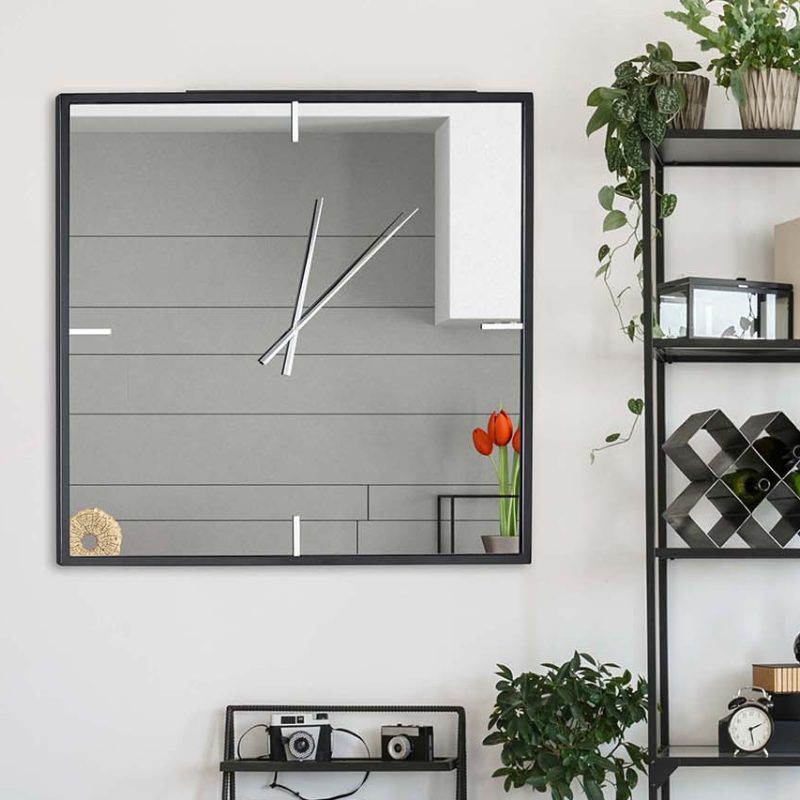 H110 Καθρέπτης Τοίχου Ρολόι