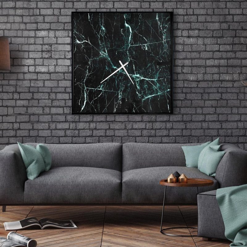 J50 Καθρέπτης Τοίχου Ρολόι