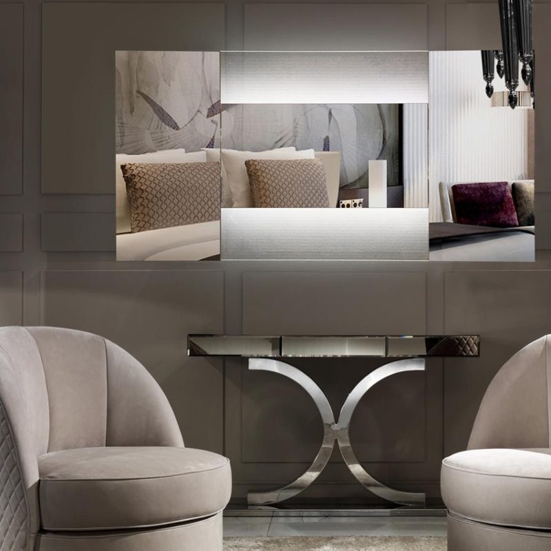 J70 Καθρέπτης Τοίχου με Led