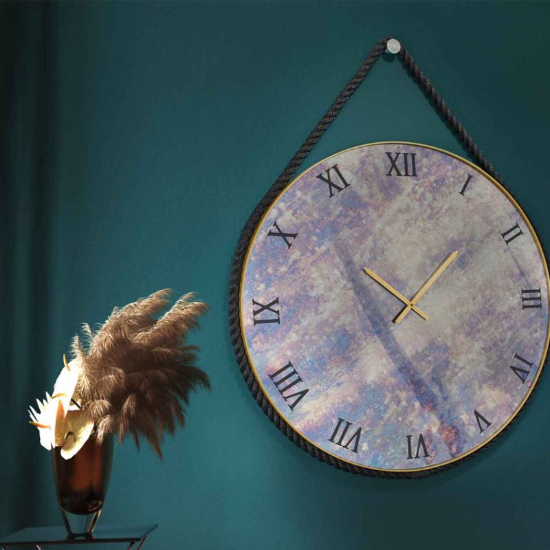 L10 Καθρέπτης Τοίχου Ρολόι Αντίκα