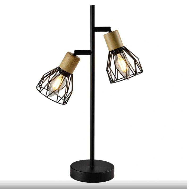 Φωτιστικό Λαμπατέρ μεταλλικό δίφωτο WU199122-2T