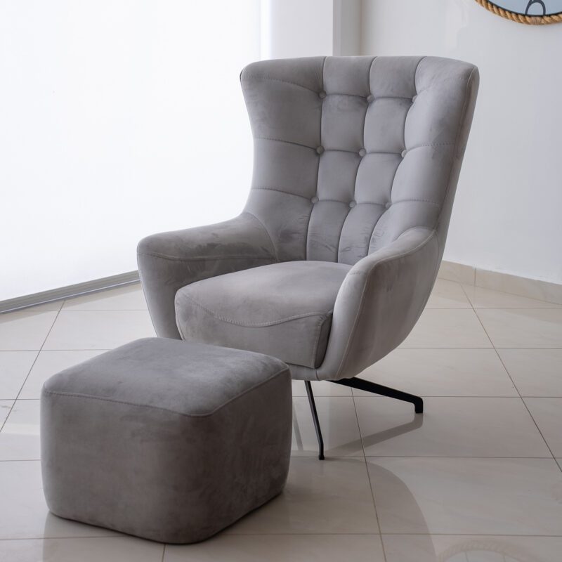 Πολυθρόνα Katania με σκαμπό