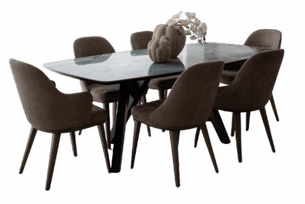 Σετ Τραπεζαρίας Napoli με 6 καρέκλες