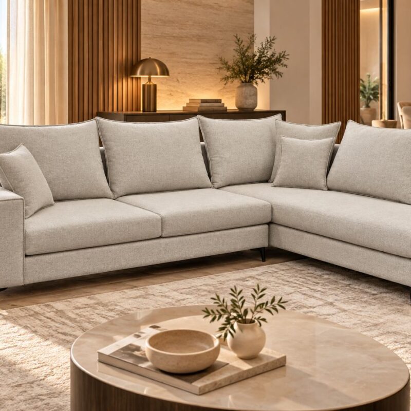 Γωνιακός Καναπές Flexy 270x200x90